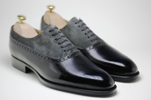 mens black leather formal shoes