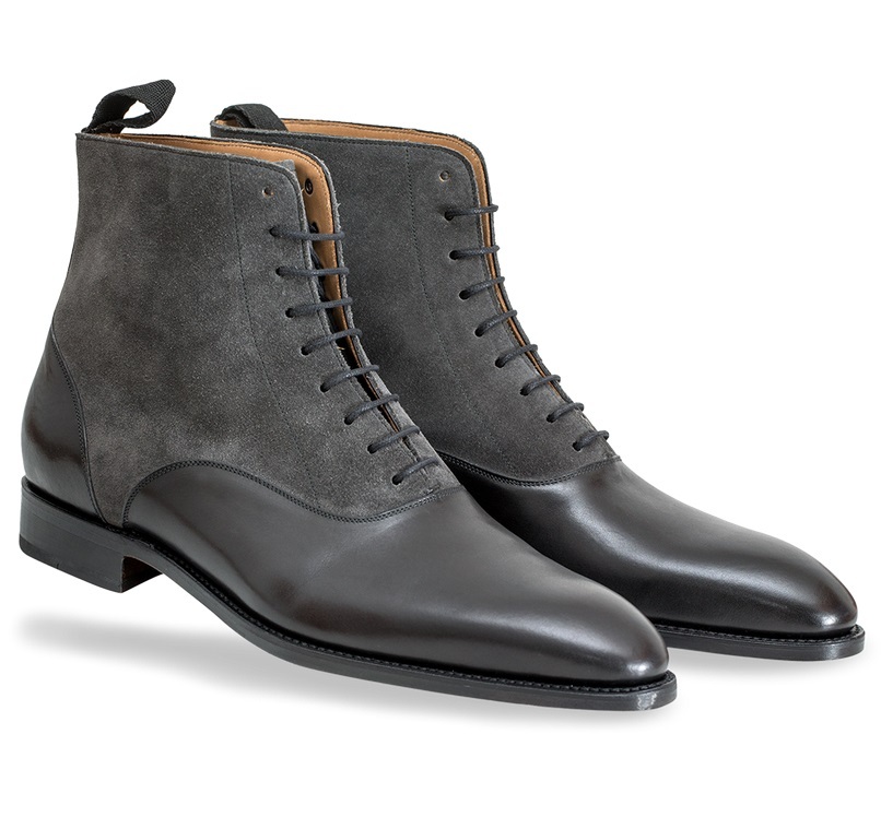 two tone mens dress boots